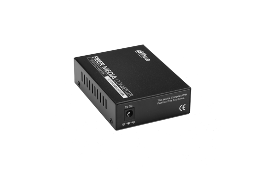 接收机-单模单纤-1310nm接收-100Mbps-1*RJ45+SC-20km-独立式-标配电源