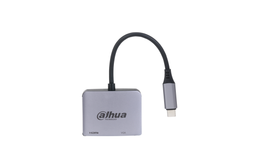 2合1 Type-C to（HDMI + VGA）多功能拓展坞