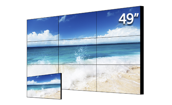 49寸3.5mm拼缝LED标亮液晶拼接单元